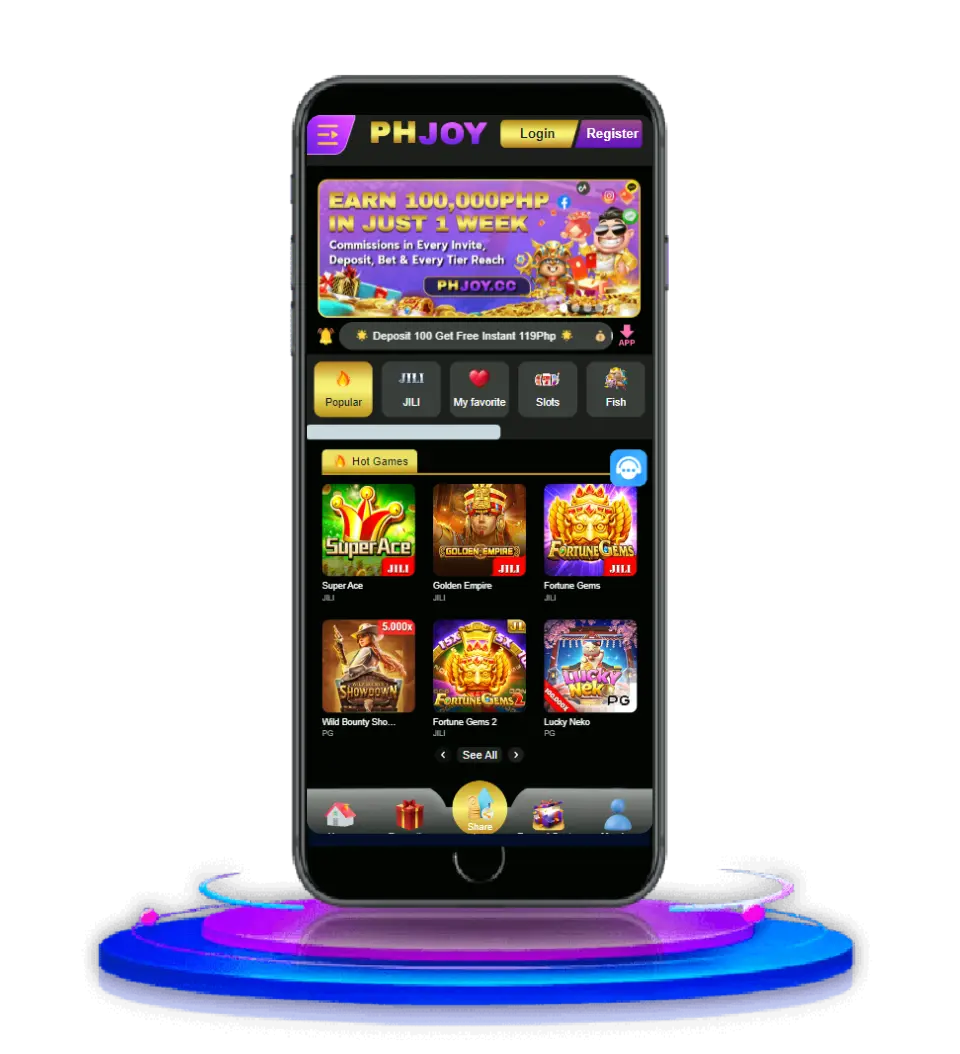 phjoy app promotion casino mobile app