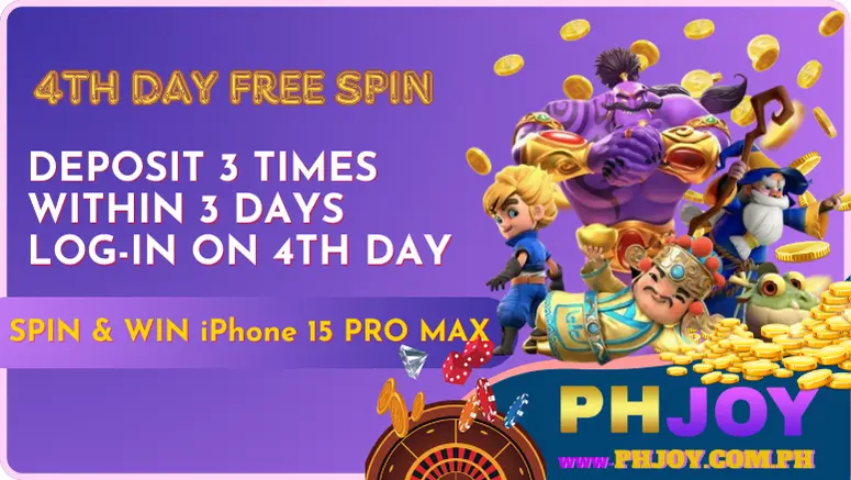 4th Day Free Spin phjoy