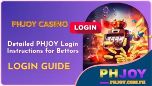 PHJOY Login Instructions